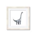 Picture of Gray Dino VIII _GroupedProduct_Square_Mini_ _GroupedProduct_Square_Framed_Matted_