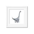 Picture of Gray Dino VIII _GroupedProduct_Square_Mini_ _GroupedProduct_Square_Framed_Matted_