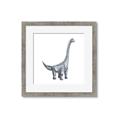 Picture of Gray Dino VIII _GroupedProduct_Square_Mini_ _GroupedProduct_Square_Framed_Matted_