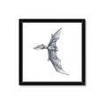 Picture of Gray Dino IX _GroupedProduct_Square_Mini_ _GroupedProduct_Square_Framed_Matted_