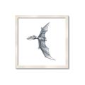 Picture of Gray Dino IX _GroupedProduct_Square_Mini_ _GroupedProduct_Square_Framed_Matted_