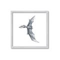 Picture of Gray Dino IX _GroupedProduct_Square_Mini_ _GroupedProduct_Square_Framed_Matted_