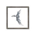 Picture of Gray Dino IX _GroupedProduct_Square_Mini_ _GroupedProduct_Square_Framed_Matted_