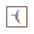 Picture of Gray Dino IX _GroupedProduct_Square_Mini_ _GroupedProduct_Square_Framed_Matted_
