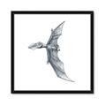 Picture of Gray Dino IX _GroupedProduct_Square_Mini_ _GroupedProduct_Square_Framed_Matted_