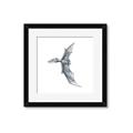 Picture of Gray Dino IX _GroupedProduct_Square_Mini_ _GroupedProduct_Square_Framed_Matted_