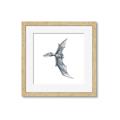 Picture of Gray Dino IX _GroupedProduct_Square_Mini_ _GroupedProduct_Square_Framed_Matted_