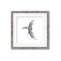 Picture of Gray Dino IX _GroupedProduct_Square_Mini_ _GroupedProduct_Square_Framed_Matted_
