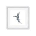 Picture of Gray Dino IX _GroupedProduct_Square_Mini_ _GroupedProduct_Square_Framed_Matted_