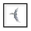 Picture of Gray Dino IX _GroupedProduct_Square_Mini_ _GroupedProduct_Square_Framed_Matted_