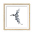 Picture of Gray Dino IX _GroupedProduct_Square_Mini_ _GroupedProduct_Square_Framed_Matted_