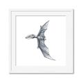 Picture of Gray Dino IX _GroupedProduct_Square_Mini_ _GroupedProduct_Square_Framed_Matted_