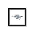 Picture of Gray Dino X _GroupedProduct_Square_Mini_ _GroupedProduct_Square_Framed_Matted_