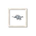 Picture of Gray Dino X _GroupedProduct_Square_Mini_ _GroupedProduct_Square_Framed_Matted_