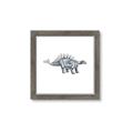 Picture of Gray Dino X _GroupedProduct_Square_Mini_ _GroupedProduct_Square_Framed_Matted_