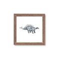 Picture of Gray Dino X _GroupedProduct_Square_Mini_ _GroupedProduct_Square_Framed_Matted_