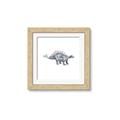 Picture of Gray Dino X _GroupedProduct_Square_Mini_ _GroupedProduct_Square_Framed_Matted_