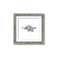 Picture of Gray Dino X _GroupedProduct_Square_Mini_ _GroupedProduct_Square_Framed_Matted_