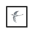 Picture of Gray Dino XI _GroupedProduct_Square_Mini_ _GroupedProduct_Square_Framed_Matted_