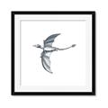 Picture of Gray Dino XI _GroupedProduct_Square_Mini_ _GroupedProduct_Square_Framed_Matted_