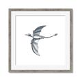 Picture of Gray Dino XI _GroupedProduct_Square_Mini_ _GroupedProduct_Square_Framed_Matted_