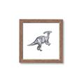 Picture of Gray Dino XII _GroupedProduct_Square_Mini_ _GroupedProduct_Square_Framed_Matted_