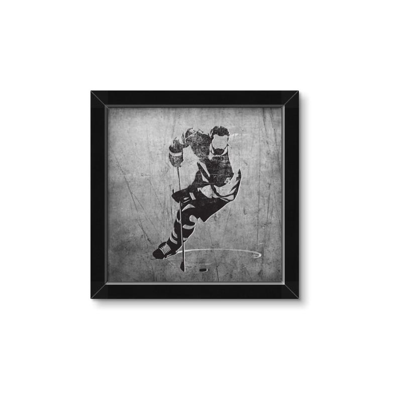 Picture of Ice Hockey Player II _GroupedProduct_Square_Mini_ _GroupedProduct_Square_Framed_Matted_