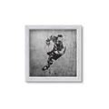 Picture of Ice Hockey Player II _GroupedProduct_Square_Mini_ _GroupedProduct_Square_Framed_Matted_