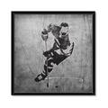 Picture of Ice Hockey Player II _GroupedProduct_Square_Mini_ _GroupedProduct_Square_Framed_Matted_