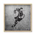 Picture of Ice Hockey Player II _GroupedProduct_Square_Mini_ _GroupedProduct_Square_Framed_Matted_