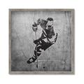 Picture of Ice Hockey Player II _GroupedProduct_Square_Mini_ _GroupedProduct_Square_Framed_Matted_