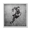 Picture of Ice Hockey Player II _GroupedProduct_Square_Mini_ _GroupedProduct_Square_Framed_Matted_