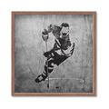 Picture of Ice Hockey Player II _GroupedProduct_Square_Mini_ _GroupedProduct_Square_Framed_Matted_