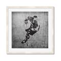 Picture of Ice Hockey Player II _GroupedProduct_Square_Mini_ _GroupedProduct_Square_Framed_Matted_