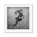 Picture of Ice Hockey Player II _GroupedProduct_Square_Mini_ _GroupedProduct_Square_Framed_Matted_