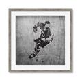 Picture of Ice Hockey Player II _GroupedProduct_Square_Mini_ _GroupedProduct_Square_Framed_Matted_