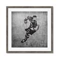 Picture of Ice Hockey Player II _GroupedProduct_Square_Mini_ _GroupedProduct_Square_Framed_Matted_