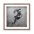 Picture of Ice Hockey Player II _GroupedProduct_Square_Mini_ _GroupedProduct_Square_Framed_Matted_