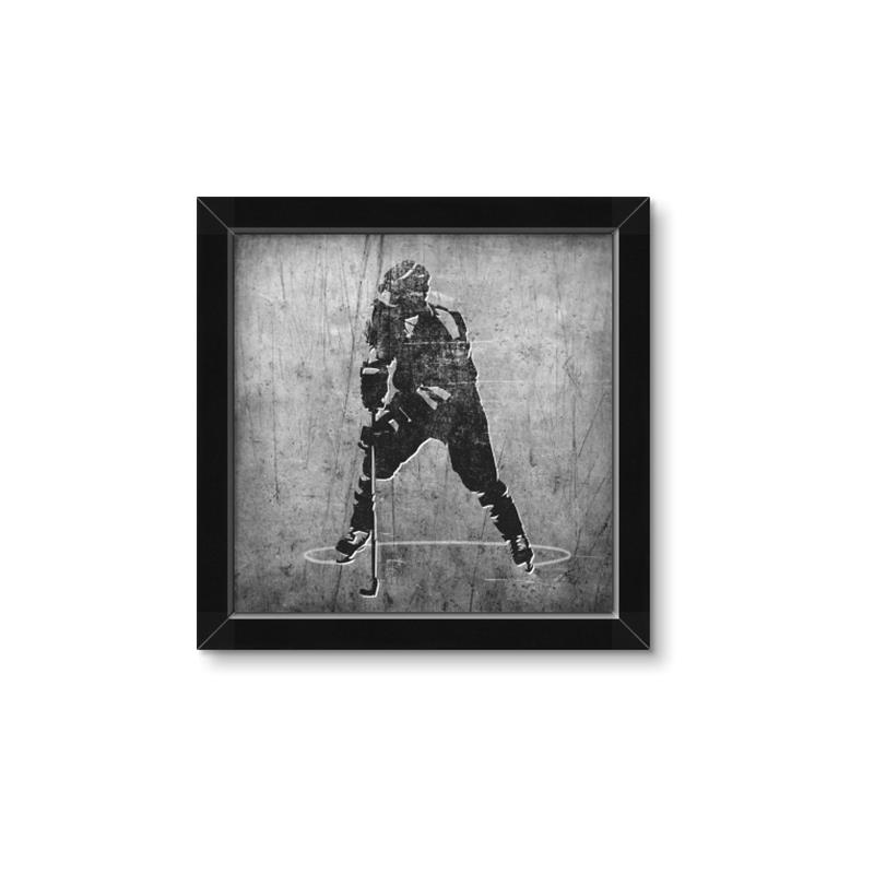 Picture of Ice Hockey Player I _GroupedProduct_Square_Mini_ _GroupedProduct_Square_Framed_Matted_