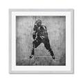 Picture of Ice Hockey Player I _GroupedProduct_Square_Mini_ _GroupedProduct_Square_Framed_Matted_