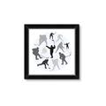 Picture of Hockey Party _GroupedProduct_Square_Mini_ _GroupedProduct_Square_Framed_Matted_