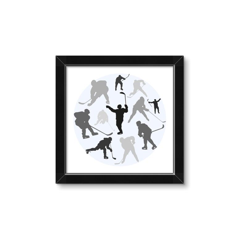 Picture of Hockey Party _GroupedProduct_Square_Mini_ _GroupedProduct_Square_Framed_Matted_