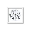 Picture of Hockey Party _GroupedProduct_Square_Mini_ _GroupedProduct_Square_Framed_Matted_