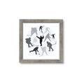 Picture of Hockey Party _GroupedProduct_Square_Mini_ _GroupedProduct_Square_Framed_Matted_