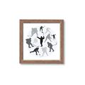 Picture of Hockey Party _GroupedProduct_Square_Mini_ _GroupedProduct_Square_Framed_Matted_