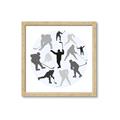 Picture of Hockey Party _GroupedProduct_Square_Mini_ _GroupedProduct_Square_Framed_Matted_