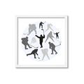 Picture of Hockey Party _GroupedProduct_Square_Mini_ _GroupedProduct_Square_Framed_Matted_