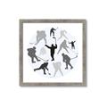 Picture of Hockey Party _GroupedProduct_Square_Mini_ _GroupedProduct_Square_Framed_Matted_