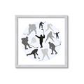 Picture of Hockey Party _GroupedProduct_Square_Mini_ _GroupedProduct_Square_Framed_Matted_