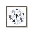 Picture of Hockey Party _GroupedProduct_Square_Mini_ _GroupedProduct_Square_Framed_Matted_